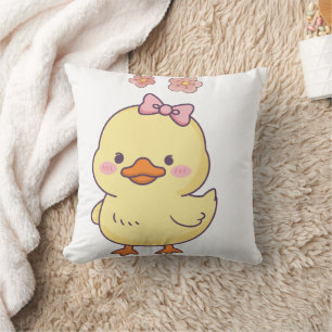 Cute Baby Duck Pillow