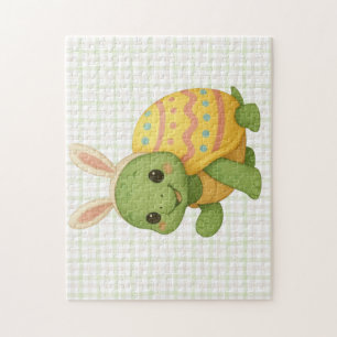 Cute baby Easter/Spring Turtle Jigsaw Puzzle