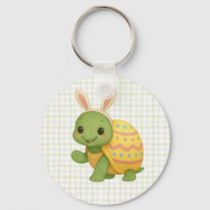 Cute baby Easter/Spring Turtle Key Ring
