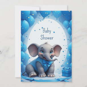 Cute Baby Elephant Birthday Card 🐘