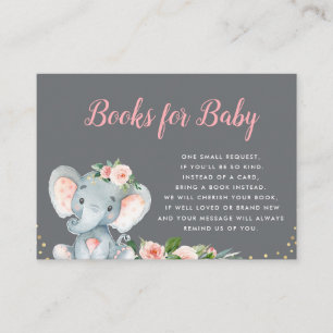 cute baby elephant books for baby card