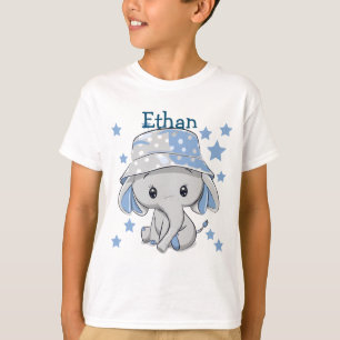 Cute Baby Elephant Boy T-Shirt