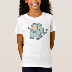 Cute Baby Elephant Cartoon-47767 T-Shirt