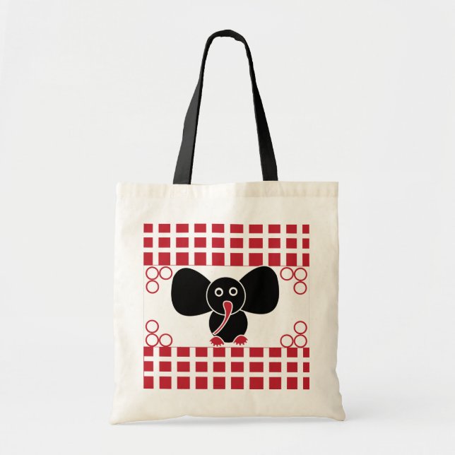 Cute Baby Elephant Kids  Tote Bag (Front)