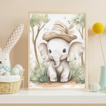 Cute Baby Elephant