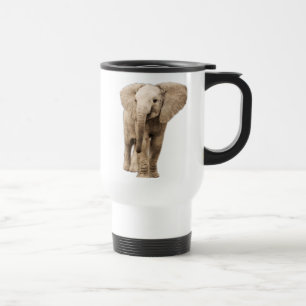 Cute Baby Elephant Travel Mug