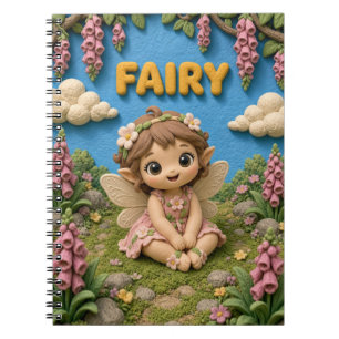 Cute Baby Fairy, Mythical Notebook