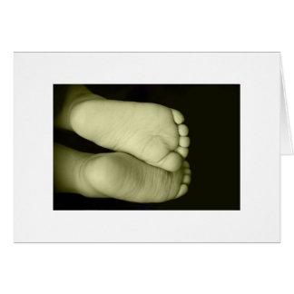 Cute Baby Feet Unisex Yellow Baby