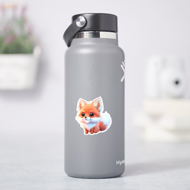 Cute baby fox Forest woodland friends (HydroFlask)