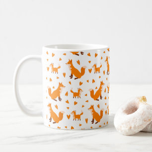 Cute Baby Fox Happy Mothers Day Wild Animal Lover Coffee Mug