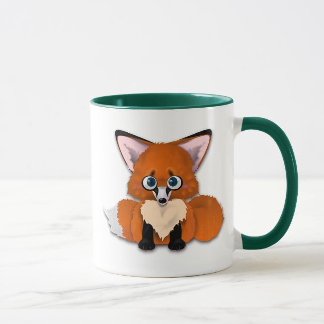 Cute Baby Fox Mug (Right)