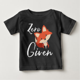 Cute Baby Fox Zero Fox Given T-Shirt