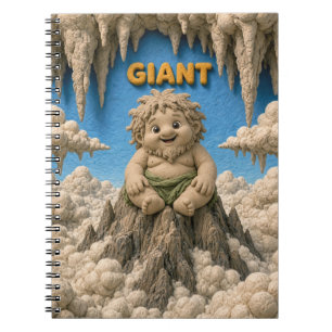 Cute Baby Giant, Mythical Notebook