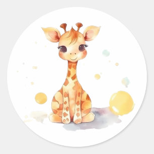Cute Baby Giraffe Sticker