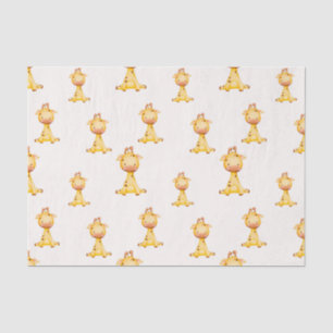 Cute baby giraffe tissue paper