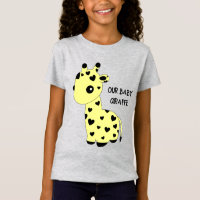 Cute Baby Giraffe Yellow Growing Tall Animal