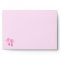 Cute Baby Girl Footprints Baby Shower Pink Ribbon