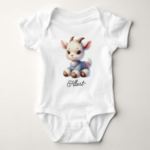 Cute Baby Goat Bodysuit