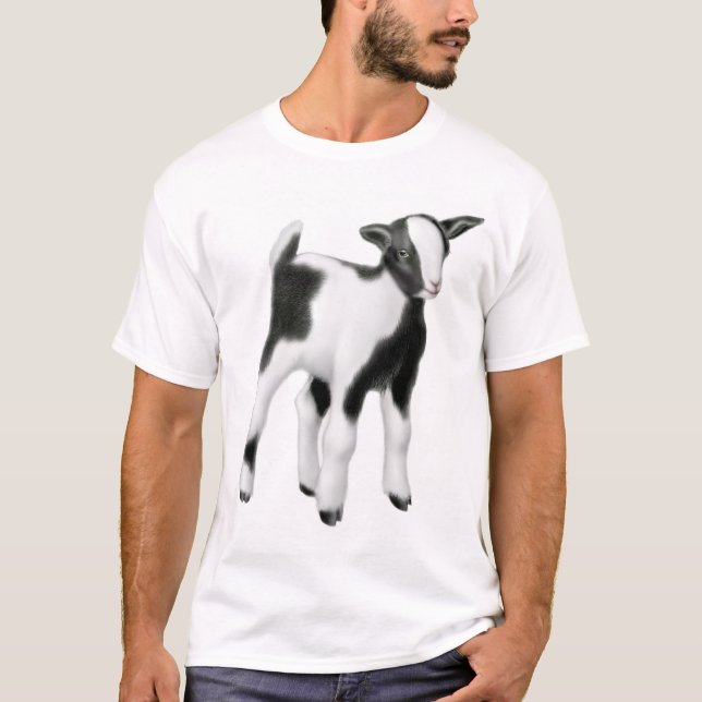 Cute Baby Goat T-Shirt (Front)