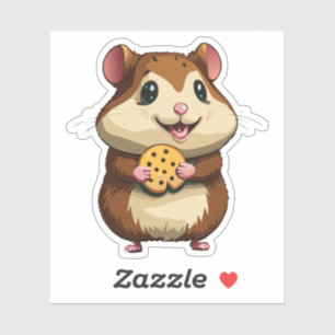 Cute Baby Hamster Cartoon Charactor