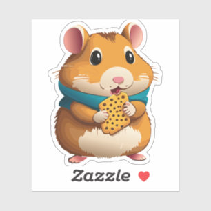 Cute Baby Hamster Cartoon Charactor
