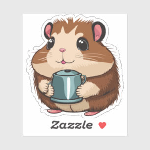 Cute Baby Hamster Cartoon Charactor