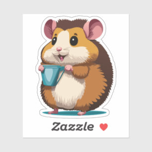 Cute Baby Hamster Cartoon Charactor