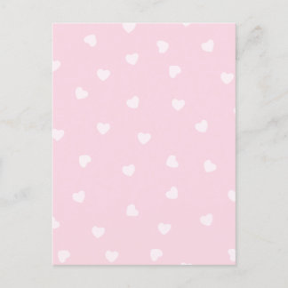 Cute baby heart holiday postcard