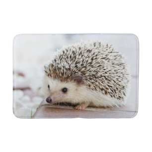 Cute Baby Hedgehog Bath Mat
