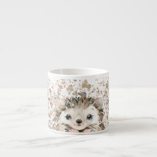 Cute Baby Hedgehog Espresso Cup
