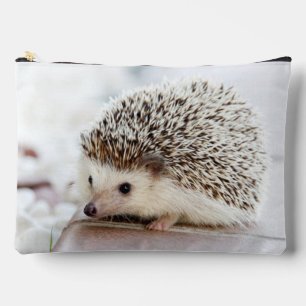 Cute Baby Hedgehog Photo Accessory Pouch