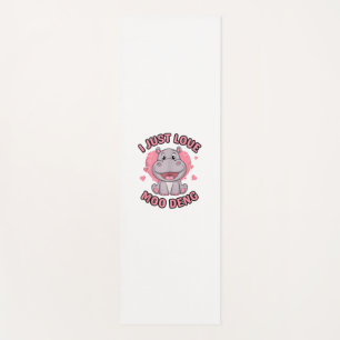 Cute Baby Hippo Tank Top_1 Yoga Mat