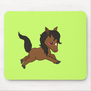 Cute baby Horse Mouse Mat