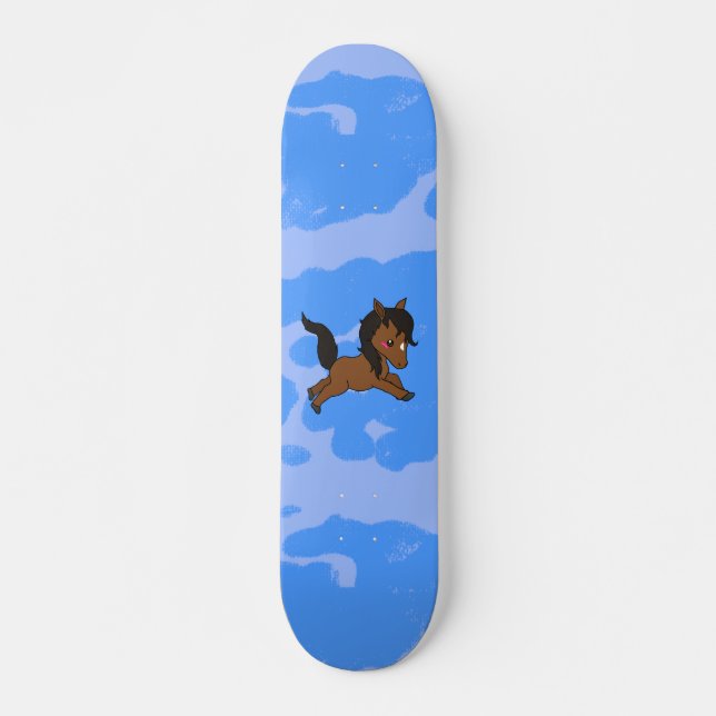 Cute baby Horse Skateboard (Front)