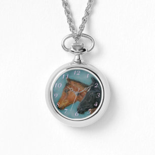 cute baby horses black foal chestnut foal portrait watch