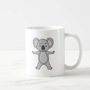 Cute Baby Koala With A Smile Standing Up Coffee Mug