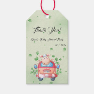 Cute Baby Lamb Baby Shower  Gift Tags