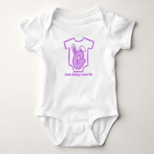 Cute Baby Letter G with Bunny Ears - My Little Bab Bodysuit