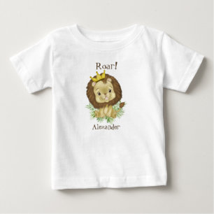 Cute Baby Lion King Watercolor Jungle Roar! T-Shirt