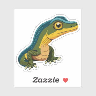 Cute Baby Lizard Cartoon Charactor