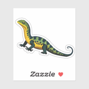 Cute Baby Lizard Cartoon Charactor