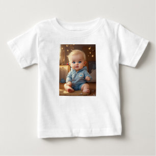 Cute Baby Logo Baby Fine Jersey T-Shirt