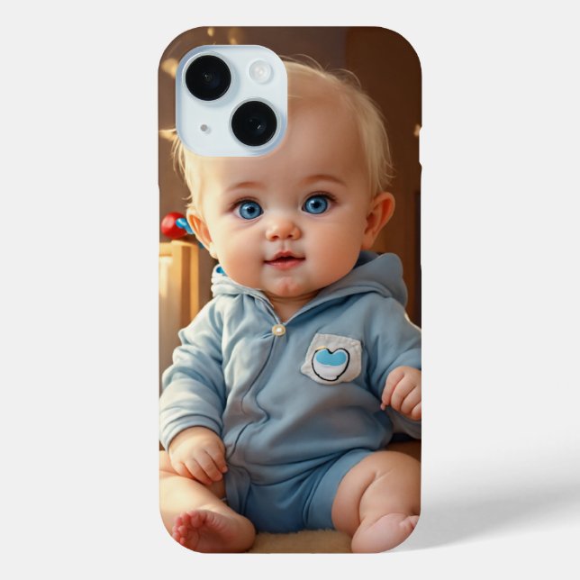 Cute Baby Logo Case-Mate Phone Case – iPhone 15 Ba (Back)