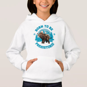 Cute Baby Mammoth Prehistoric Kids Birthday