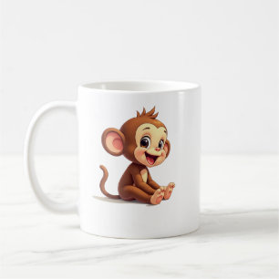 Cute Baby Monkey Coffee Mug