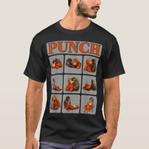 Cute baby monkey named punch shirt punch monkey
