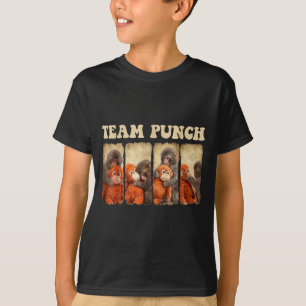 Cute Baby Monkey Punch Team Friend Animal Lover T-Shirt