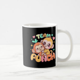 Cute baby monkey punch team punch Cute baby monkey Coffee Mug
