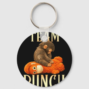Cute Baby Monkey Punch Team Punch Key Ring