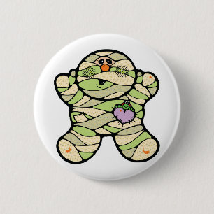 cute baby mummy 6 cm round badge